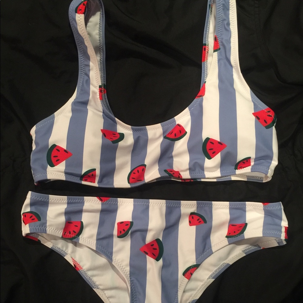 Cupshe Watermelon Bathing Suit